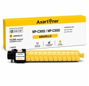 Compatible Ricoh Aficio MP-C3002 / MP-C3502 Amarillo Cartucho de Toner 842017 / 841652 / 841740