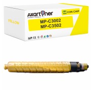 Compatible Ricoh Aficio MP-C3002 / MP-C3502 Amarillo Cartucho de Toner 842017 / 841652 / 841740