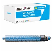 Compatible Ricoh Aficio MP-C3002 / MP-C3502 Cyan Cartucho de Toner 842019 / 841654 / 841742