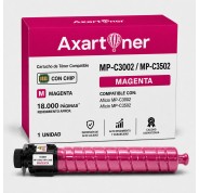 Compatible Ricoh Aficio MP-C3002 / MP-C3502 Magenta Cartucho de Toner 842018 / 841653 / 841741