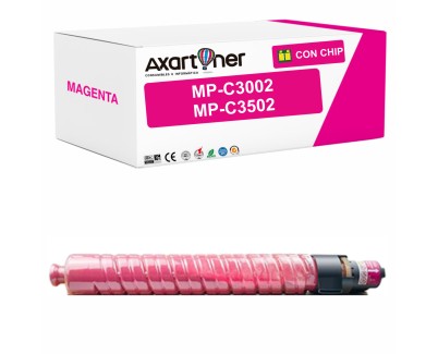 Compatible Ricoh Aficio MP-C3002 / MP-C3502 Magenta Cartucho de Toner 842018 / 841653 / 841741