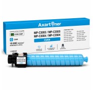 Compatible Ricoh Aficio MP-C3003 / MP-C3503 / MP-C3004 / MP-C3504 Cyan Cartucho de Toner 841820 / 841816