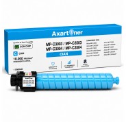 Compatible Ricoh Aficio MP-C3003 / MP-C3503 / MP-C3004 / MP-C3504 Cyan Cartucho de Toner 841820 / 841816
