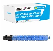 Compatible Ricoh Aficio MP-C3003 / MP-C3503 / MP-C3004 / MP-C3504 Cyan Cartucho de Toner 841820 / 841816