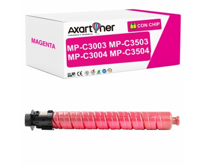 Compatible Ricoh Aficio MP-C3003 / MP-C3503 / MP-C3004 / MP-C3504 Magenta Cartucho de Toner 841819 / 841815