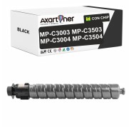 Compatible Ricoh Aficio MP-C3003 / MP-C3503 / MP-C3004 / MP-C3504 Negro Cartucho de Toner 841817 / 841813