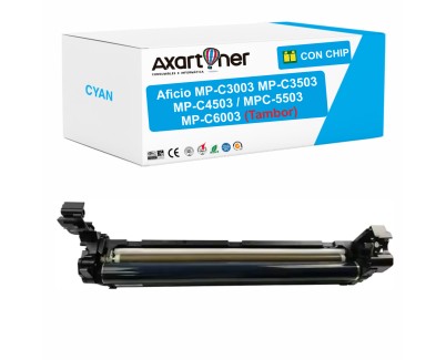 Compatible Ricoh Aficio MP-C3003 / MP-C3503 / MP-C4503 / MP-C5503 / MP-C6003 Cyan Tambor de Imagen (Drum) D1862259