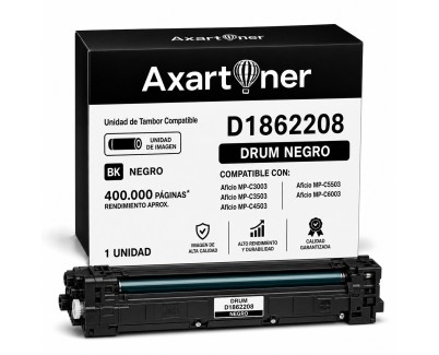 Compatible Ricoh Aficio MP-C3003 / MP-C3503 / MP-C4503 / MP-C5503 / MP-C6003 Negro Tambor de Imagen (Drum) D1862258