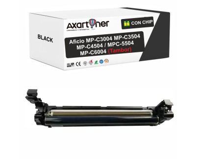 Compatible Ricoh Aficio MP-C3004 / MP-C3504 / MP-C4504 / MP-C5504 / MP-C6004 Negro Tambor de Imagen (Drum) D2392244