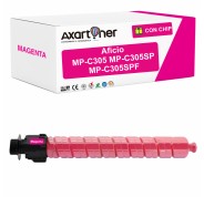 Compatible Ricoh Aficio MP-C305 / MP-C305SP / MP-C305SPF Magenta Cartucho de Toner 842081 / 841596 / MPC305E