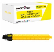 Compatible Ricoh Aficio MP-C306 / MP-C307 / MP-C406 / MP-C407 Amarillo Cartucho de Toner 842098 / 842094 / 842214