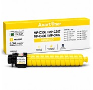 Compatible Ricoh Aficio MP-C306 / MP-C307 / MP-C406 / MP-C407 Amarillo Cartucho de Toner 842098 / 842094 / 842214