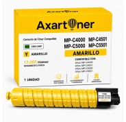 Compatible Ricoh Aficio MP-C4000 / MP-C5000 / MP-C4501 / MP-C5501 Amarillo Cartucho de Toner 842049 / 841457 / 841161