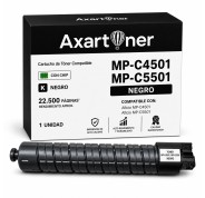 Compatible Ricoh Aficio MP-C4501 / MP-C5501 Negro Cartucho de Toner 842052 / 841583 / 841456 MPC4501, MPC5501