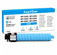 Compatible Ricoh Aficio MP-C4503 / MP-C4504 / MP-C5503 / MP-C5504 / MP-C6003 / MP-C6004 Cyan Cartucho de Toner 841856 / 841852