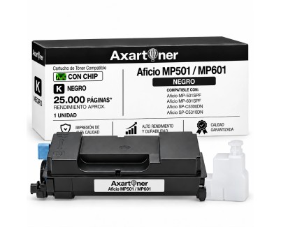 Compatible Ricoh Aficio MP501SPF / MP601SPF / SP-C5300DN / SP-C5310DN Negro Cartucho de Toner 407824