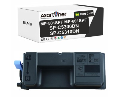 Compatible Ricoh Aficio MP501SPF / MP601SPF / SP-C5300DN / SP-C5310DN Negro Cartucho de Toner 407824