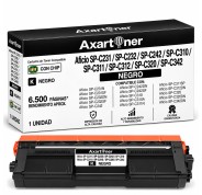 Compatible Ricoh Aficio SP-C231 / SP-C232 / SP-C242 / SP-C310 / SP-C311 / SP-C312 / SP-C320 / SP-C342 Negro Cartucho de Toner 407634 / 406479 / SPC310BK