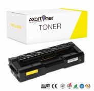 Compatible Ricoh Aficio SP-C250, SP-C260, SP-C261 Amarillo Cartucho de Toner 407546