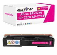 Compatible Ricoh Aficio SP-C250, SP-C260, SP-C261 Magenta Cartucho de Toner 407545