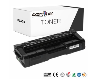 Compatible Ricoh Aficio SP-C250, SP-C260, SP-C261 Negro Cartucho de Toner 407543