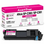 Compatible Ricoh Aficio SP-C360 / SP-C361 Magenta Cartucho de Toner 408190 / 408186 / 408252 / SPC360E / SPC360HE / SPC360X