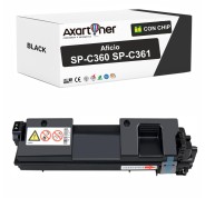 Compatible Ricoh Aficio SP-C360 / SP-C361 Negro Cartucho de Toner 408188 / 408184 / 408250 / SPC360E / SPC360HE / SPC360X