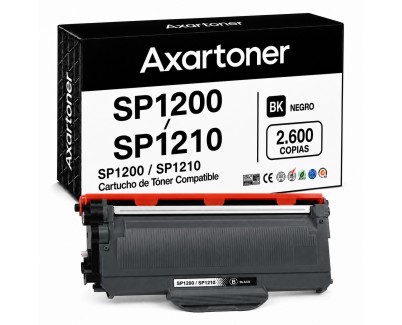 Compatible Ricoh Aficio SP1200 / SP1210 Negro Cartucho de Toner 406837