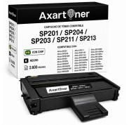 Compatible Ricoh Aficio SP201 / SP203 / SP204 / SP211 / SP212 / SP213 / SP220 Negro Cartucho de Toner 407999 / 407254 / SP 201E / SP 201HE