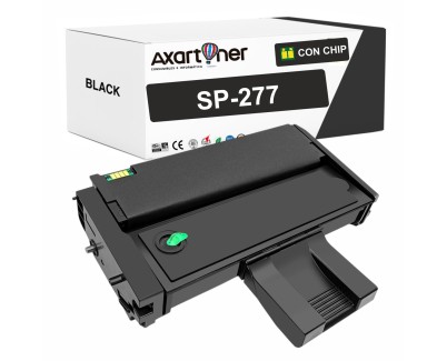 Compatible Ricoh Aficio SP277 / SP277NwX / SP277SNwX Negro Cartucho de Toner 408160 / SP277HE