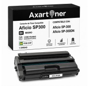 Compatible Ricoh Aficio SP300dn / SP300n Negro Cartucho de Toner 406956