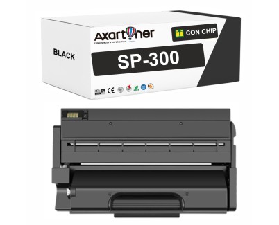 Compatible Ricoh Aficio SP300dn / SP300n Negro Cartucho de Toner 406956