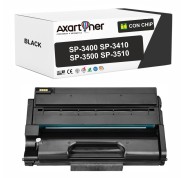 Compatible Ricoh Aficio SP3400N SP3400SF SP3410DN SP3410SF SP3500N SP3500SF SP3510DN SP3510SF Negro Cartucho de Toner 406522 / 406990
