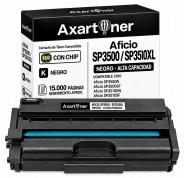 Compatible Ricoh Aficio SP3500 / SP3510 XL Negro Cartucho de Toner 406990 / SP3500XE Alta Capacidad