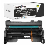 Compatible Ricoh Aficio SP3600, SP3610, SP4500, SP4510, SP4520, MP401SPF, MP402SPF Tambor de Imagen 407324 (Drum) Negro