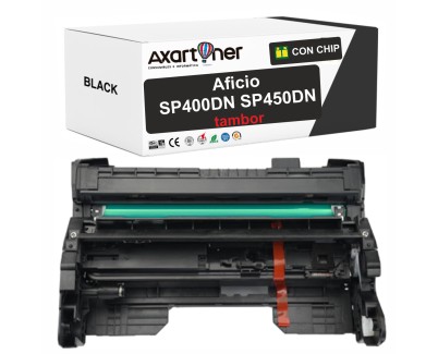 Compatible Ricoh Aficio SP400DN / SP450DN Negro Tambor de Imagen 408059 / SP400 (Drum)