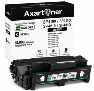 Compatible Ricoh Aficio SP4100N SP4100SF SP4110DN SP4110N SP4110SF SP4210N SP4310N Negro Cartucho de Toner 407008 / 402810 / 403180 / 407649 / Type 220