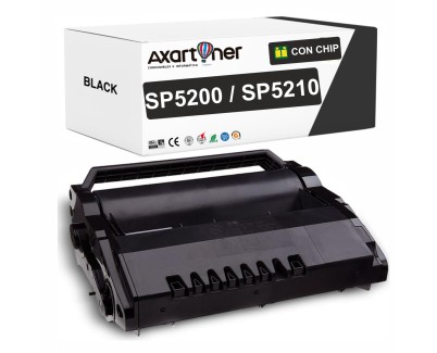 Compatible Ricoh Aficio SP5200 / SP5210 Negro Cartucho de Toner 406685 / 821229 / SP5200HE