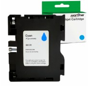 Compatible Ricoh GC51C Cyan Cartucho de Tinta Pigmentada 405863 para Ricoh SG3210, SG3210DNw