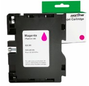 Compatible Ricoh GC51M Magenta Cartucho de Tinta Pigmentada 405864 para Ricoh SG3210, SG3210DNw