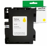 Compatible Ricoh GC51Y Amarillo Cartucho de Tinta Pigmentada 405865 para Ricoh SG3210, SG3210DNw