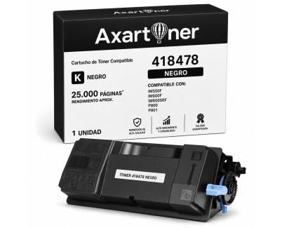 Compatible Ricoh IM550F / IM600F / IM600SRF / P800 / P801 Negro Cartucho de Toner 418478