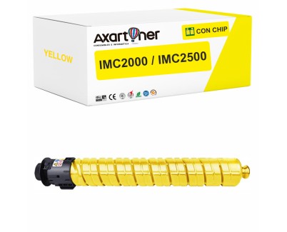 Compatible Ricoh IMC2000 / IMC2000A / IMC2500 / IMC2500A Amarillo Cartucho de Toner 842312 / 842308
