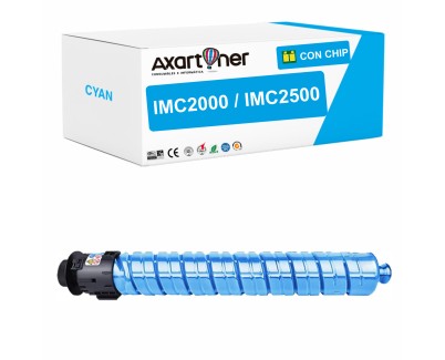 Compatible Ricoh IMC2000 / IMC2000A / IMC2500 / IMC2500A Cyan Cartucho de Toner 842314 / 842310