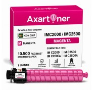 Compatible Ricoh IMC2000 / IMC2000A / IMC2500 / IMC2500A Magenta Cartucho de Toner 842313 / 842309