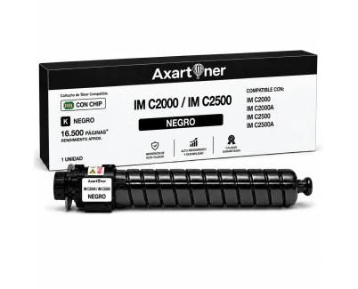 Compatible Ricoh IMC2000 / IMC2000A /  IMC2500 / IMC2500A Negro Cartucho de Toner 842311 / 842307