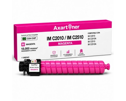Compatible Ricoh IMC2010 / IMC2510 Magenta Cartucho de Toner 842563 / 842567