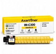 Compatible Ricoh IMC300 / IMC300F Amarillo Cartucho de Toner 842385