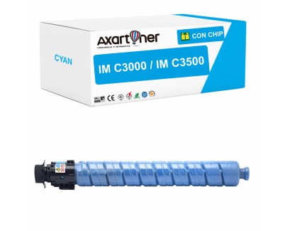 Compatible Ricoh IMC3000 / IMC3000A / IMC3500 / IMC3500A Cyan Cartucho de Toner 842258 / 842254