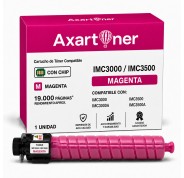 Compatible Ricoh IMC3000 / IMC3000A / IMC3500 / IMC3500A Magenta Cartucho de Toner 842257 / 842253